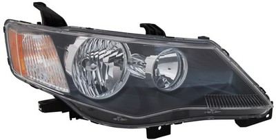 Scheinwerfer rechts für Mitsubishi Outlander 2 II HB3 / HB4 Schwarz Motor LWR