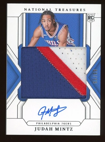 2024-25 National Treasures RPA Judah Mintz Rookie Patch Auto #130 RC /99