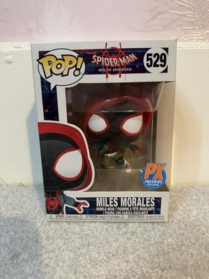 Spiderman Into The Spiderverse Miles Morales PX Reviews Exclusive Funko Pop 529