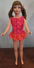 Vintage Barbie Skipper Doll 1969 Brunette TNT Sausage Curl #1105  Original bows