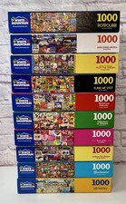 White Mountain Puzzle Lot Of 10 Complete 1000...