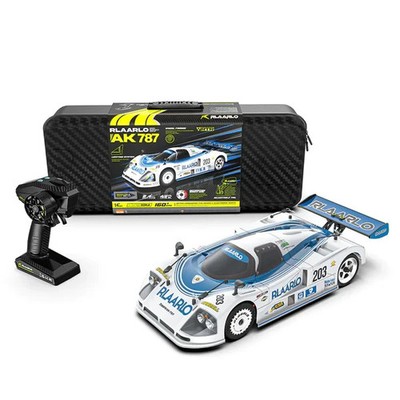 Rlaarlo AK-787 Carbon Brushless Maßstab 1:10 Rennwagen - Weiß/Blau 3S LiPo