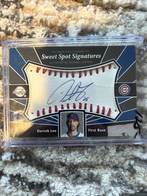2004 Upper Deck Sweet Spot - Signatures Derrek Lee #SS-DL (AU)