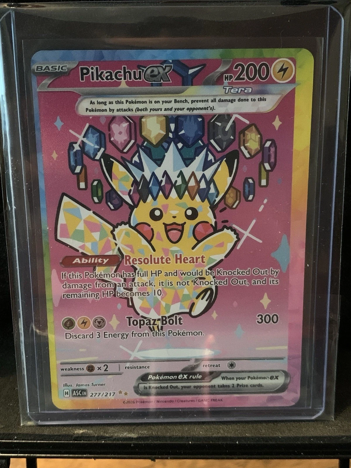 Pikachu ex - Ascended Heroes #277 Price & Value ($326.23) | PokeScope