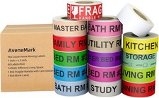 960 Count Home Moving Color-Coded Labels - 16 Rolls House Fragile Stickers 4