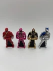Power Rangers Super Megaforce Ranger Keys – Lot of 4 (Red Pink Gold Silver)