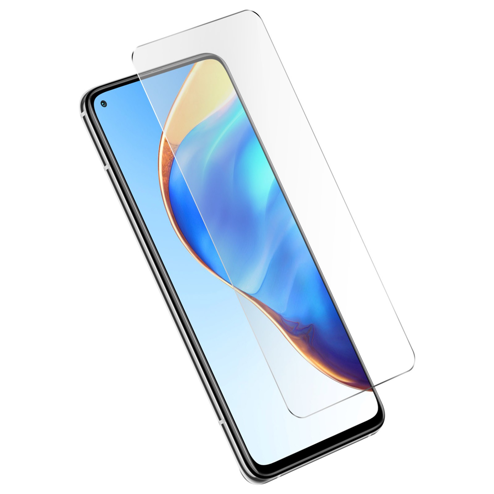 Verre trempé Xiaomi Mi 10T transparent film de protection d'écran anti-rayures résistant