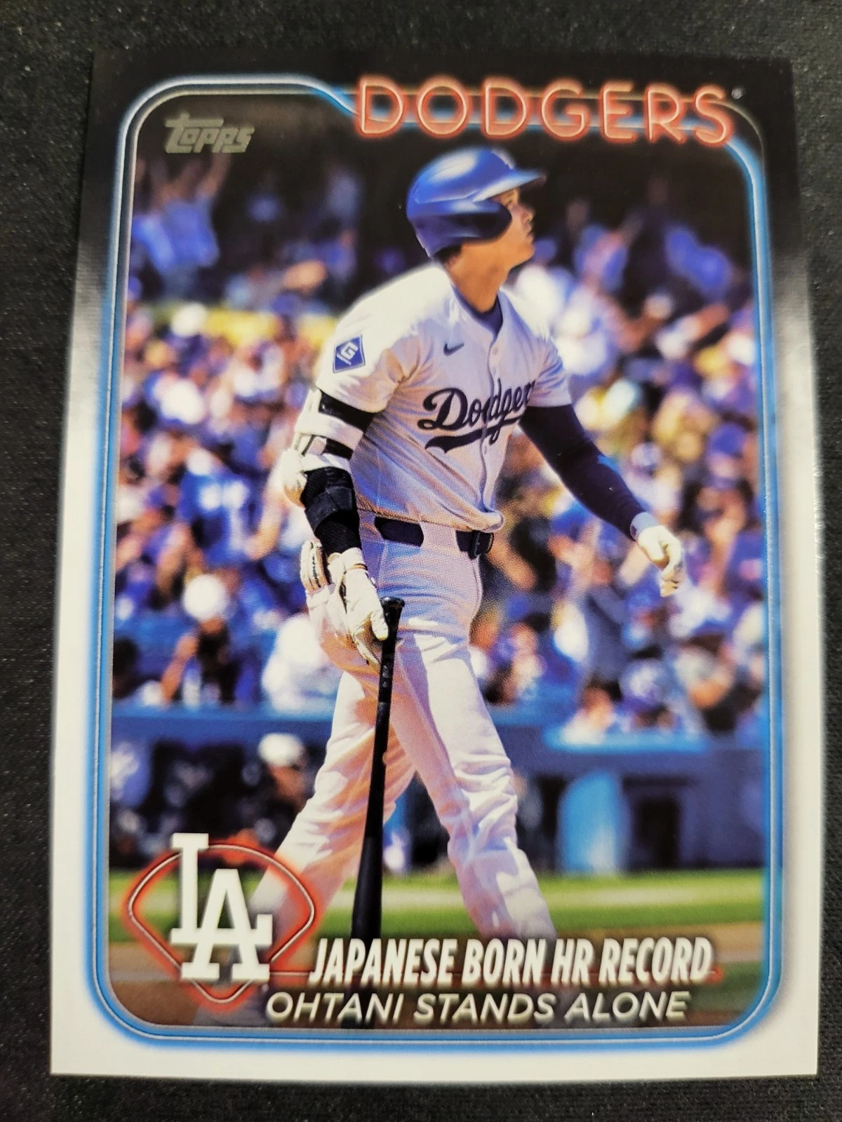 Shohei Ohtani trading card