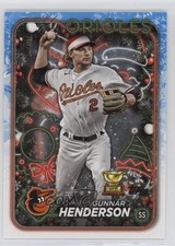 2024 Topps Holiday Variation SP Gunnar Henderson #H150 15zu