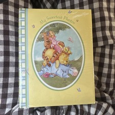 Retired Vintage Disney Winnie the Pooh My Sweetest Photos Memory Photo Album New