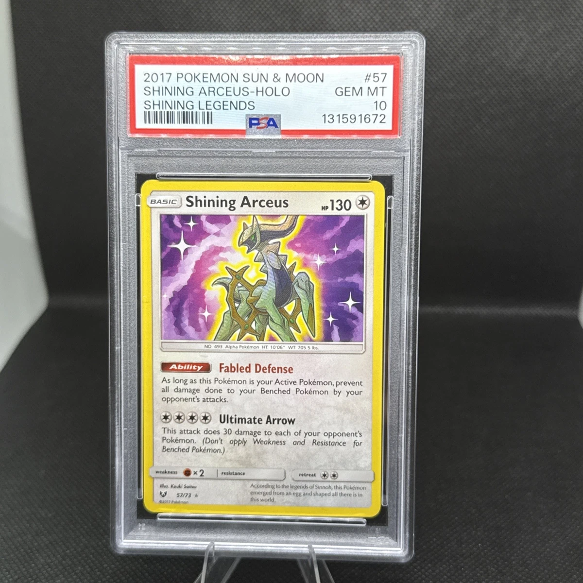 Pokémon TCG Professional Sports Authenticator (PSA) Shining