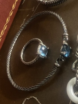 David Yurman Chatelaine Pave Prong Bracelet & Ring