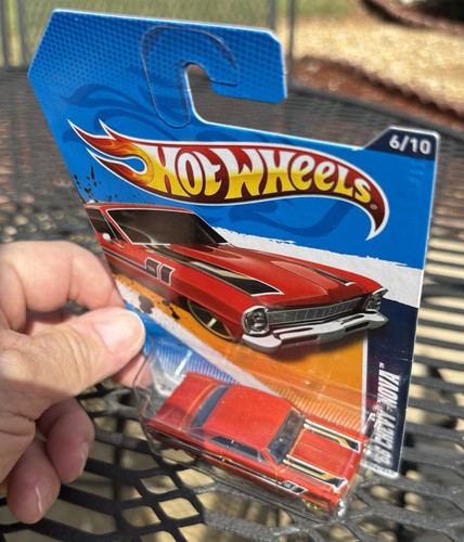 Hot Wheels Chevy Nova 502 Red Variation Muscle Mania - GM '12 Series #6/10