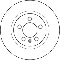 2X TRW Bremsscheibe Voll Ø272Mm FüR Audi A1 Sportback 8XA 8XF 8X1 8XK