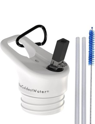 The Coldest Water Insulated Standard Mouth v2.0 - Sports Straw Cap Flip Top Lid