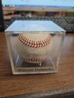AUTOGRAPHED BASEBALL WILSON DELGADO SAN FRANCISCO GIANTS