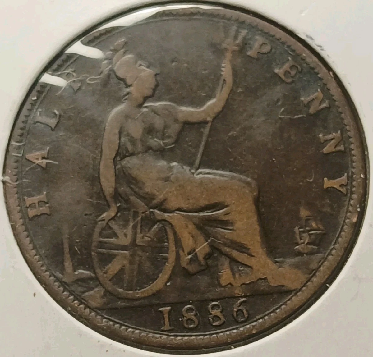 1886 Year UK Half Pennies for sale | eBay