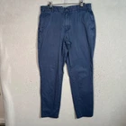 Everlane Mens Navy Blue Chino Pants Size 30 Tapered Leg Cotton Blend