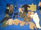 12” Action Figure Clothing Lot – Military / Tactical Uniforms GI Joe Style Lot