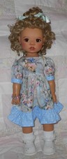 WEE 3 HEATHER Doll Wig SIZE 12-13.5 BLONDE Short Curls in Various Lengths NWT