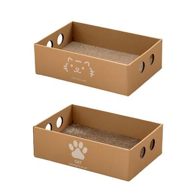 Katzenkratzbrett Wellpapier Katzenkratzer Lounge Katzenkratzbett