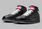 NIKE Air Jordan 1 Mid Black White Wolf Grey HV5177-010 MEN'S SIZE 8.5 FAST SHIP