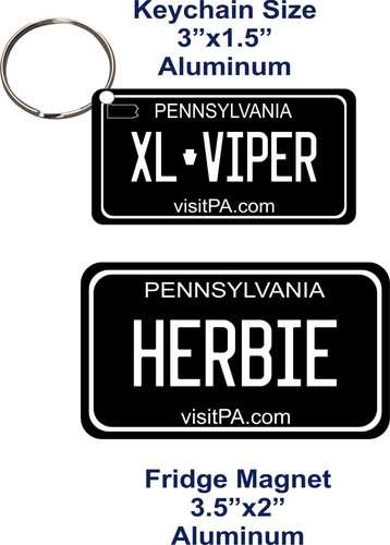 Michigan Black License Plate Personalized Car Auto Bike Motorcycle Tag - Afbeelding 9 van 9