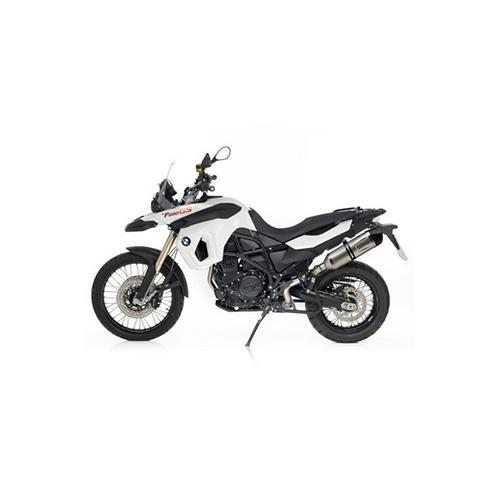 Silencieux Leovince LV One inox BMW F700GS gain de poids et couple moteur