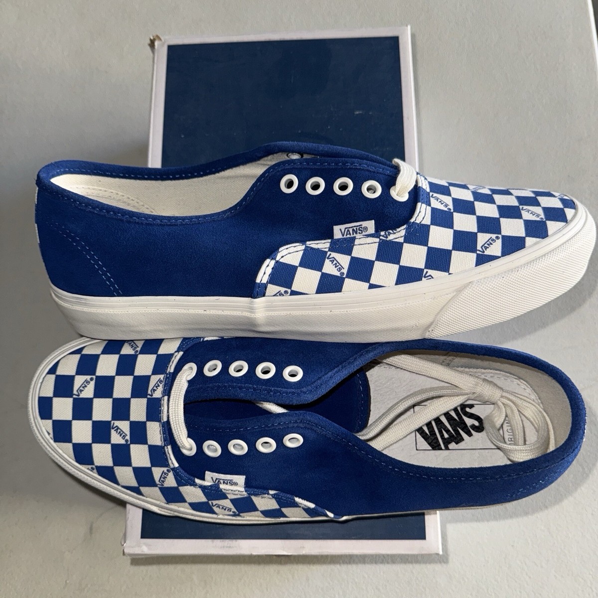 Vans Vault OG Authentic LX Blue Rare Vtg Wtaps DEFCON Blends