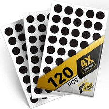 120 Petits Aimants ronds avec support adh sif flexibles pour travaux manuels