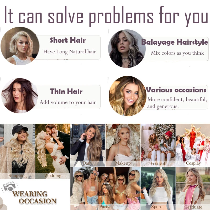 Remy U Nail Tip U Tip 100% Human Hair Extensions Fusion Keratin Pre Bonded Blond - Image 4 of 4