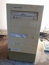 VINTAGE PACKARD BELL MULTIMEDIA INTEL PENTIUM 100 MHZ DESKTOP COMPUTER -NO HDD