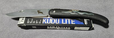 Cold Steel Kudu Lite Folding Knife 5Cr15MoV Steel Blade - 20KJ