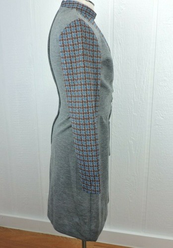 Vintage Tejo Of California Women's Dress 9 Polyester Style 2211 Gray New Runs SM - Picture 7 of 12