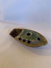 Vintage C.K. Toys Pop-Pop Boat Metal Tin Toy Candle Boat