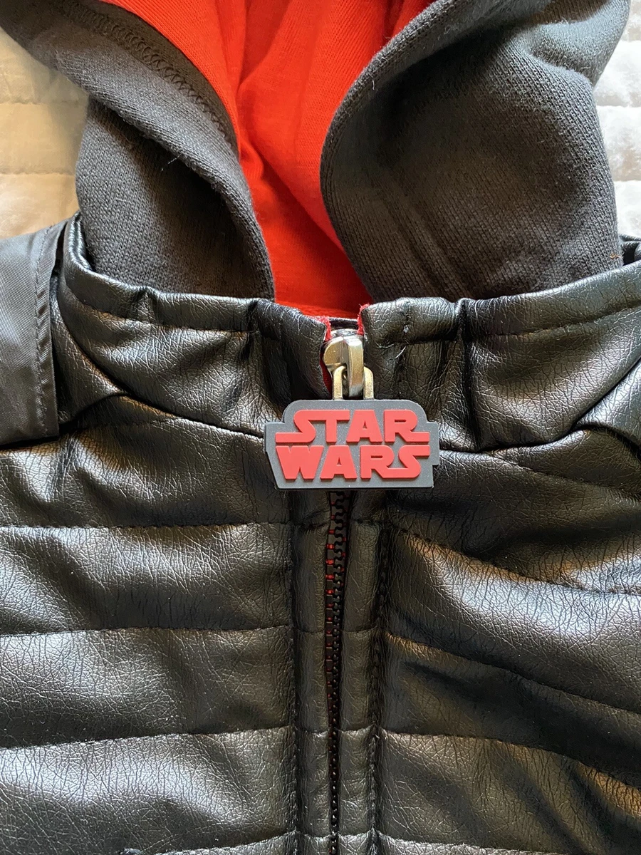 Disney Store Kylo Ren Black Hooded Jacket Hoodie Star Wars With