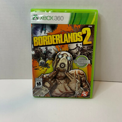 Borderlands 2 Xbox 360 Good Condition Tested Manual included Box O