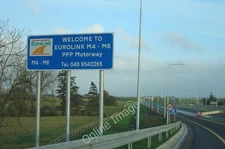 Photo 6x4 The M6 near Kinnegad Cionn Atha Gad On ramp eastwards at juncti c2006