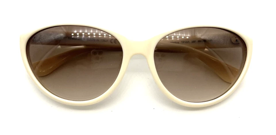 NUEVO TOM FORD MARTINA TF231 25F MARFIL BLANCO AUTÉNTICO GAFAS DE SOL 59 - 16 Foto 4 de 4
