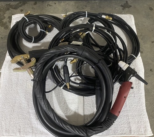 FRONIUS PLASMA WELDING TORCH PTW 500 F++/FG/UD/Le/4m, PLUS SHOWN EXTRAS, USED