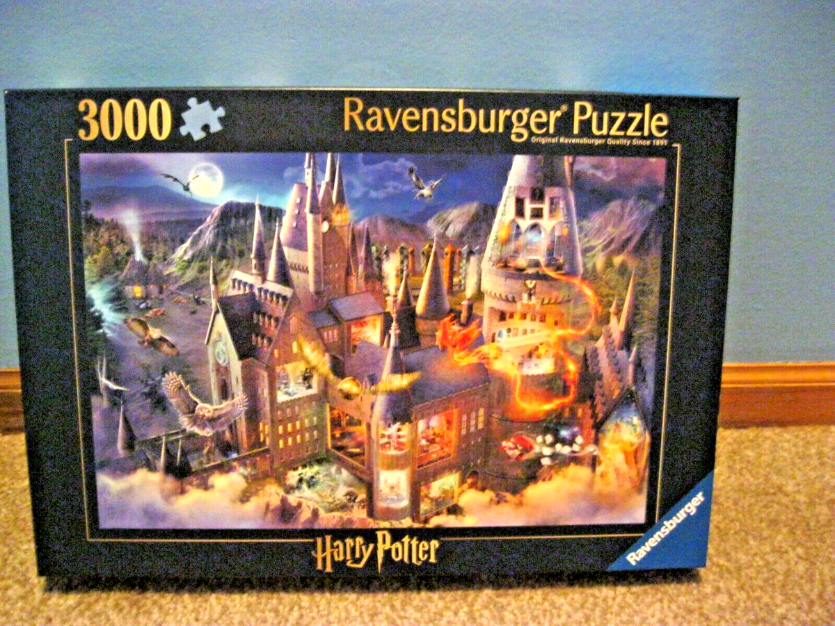 RAVENSBURGER 3000 PIECE PUZZLE HARRY POTTER: HOGWARTS INTERIOR NEW 2024  PUZZLE!!