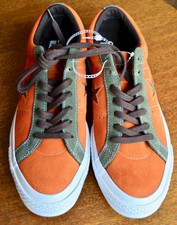 converse one star orange and green