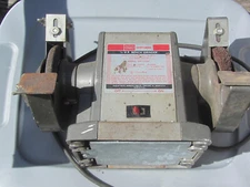 Vintage Craftsman I/4HP Bench Block Grinder Model 397.19300