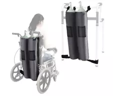 Oxygen Tank Holder Portable Oxygen Cylinder Backpack For Wheelchair & Walker...