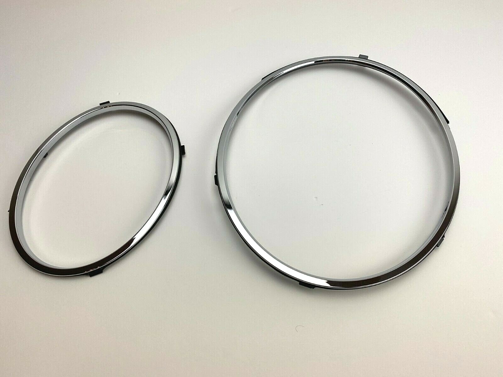 Bentley Bentayga Left Headlight Chrome Trim Ring Set