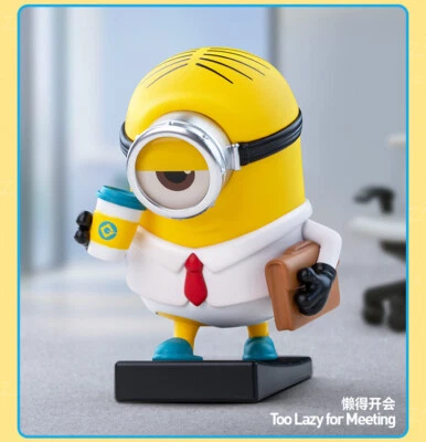 POPMART Minions Lazy every day Series BlindBox Figure full