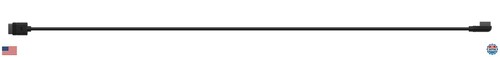 CORSAIR iCUE Link Slim Cable - 600mm Straight/Slim 90° - Black - Afbeelding 4 van 5