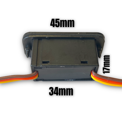 3x On/Off Switch Cables With Charging Jack – Compatible With JR, Graupner, Futaba – 22AWG, 15cm Length