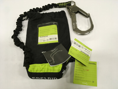 Edelrid Shockstop Pull Absturz Sicherung Verbindungsmittel Falldämpfer 1,9m 