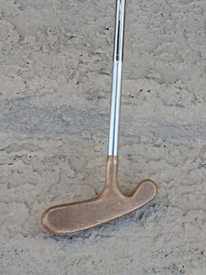 Putter Vintage Acushnet Bullseye M5 - John Reuter Jr, Arbre Cannelé, 35 Pouces, Droitier